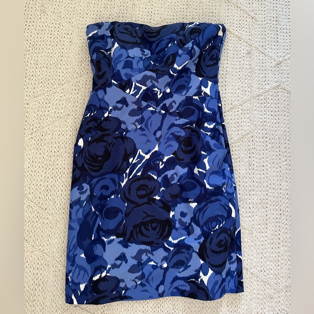 Ann Taylor strapless mini dress